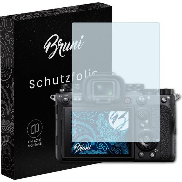 Bruni 2x Protective Film For Sony Alpha A1 Screen Protector Screen Protection