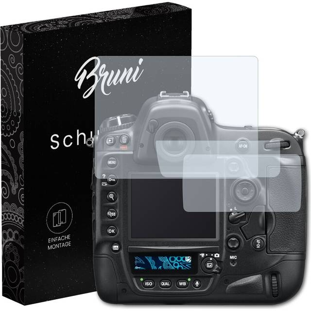 Bruni 2x Protective Film For Nikon D4 Screen Protector Screen Protection