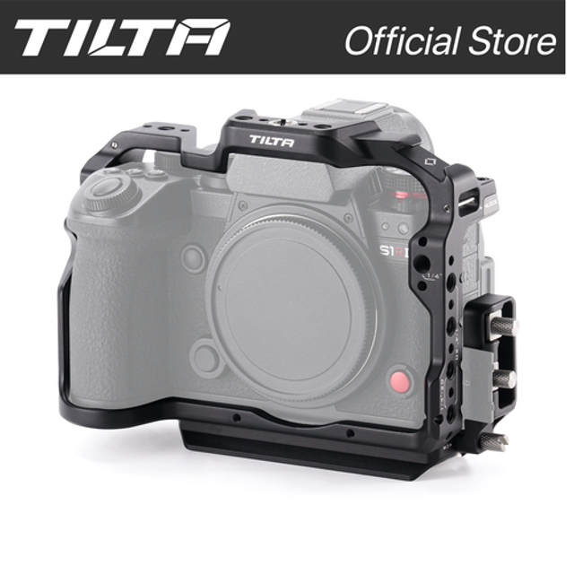 TILTA TA-T80-FCC Full Camera Cage for Panasonic S1R II for Lumix S1R II, S5 II, S5 IIX, and G9 II Camera - TA-T80-FCC-B