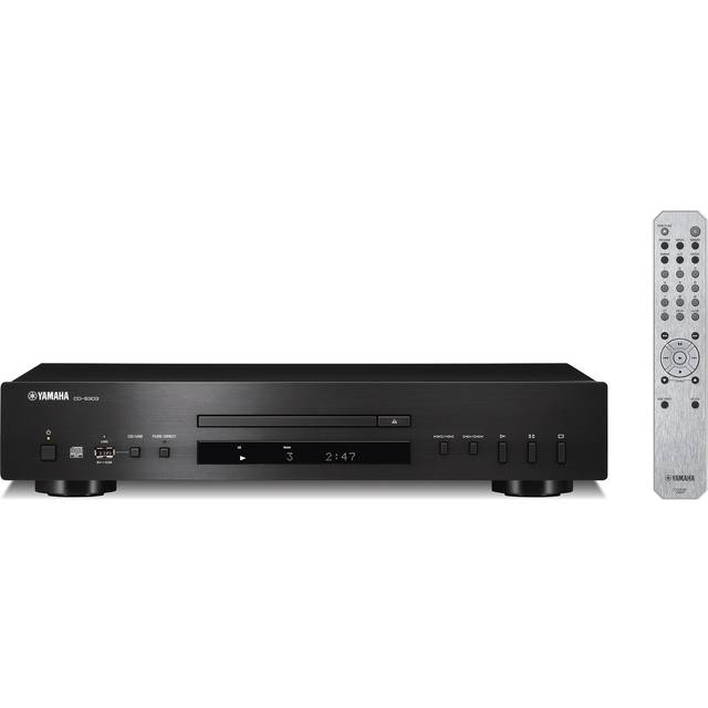 YAMAHA VET4580 CD-Spelare, Svart, 26 x 43.5 x 8.6 cm
