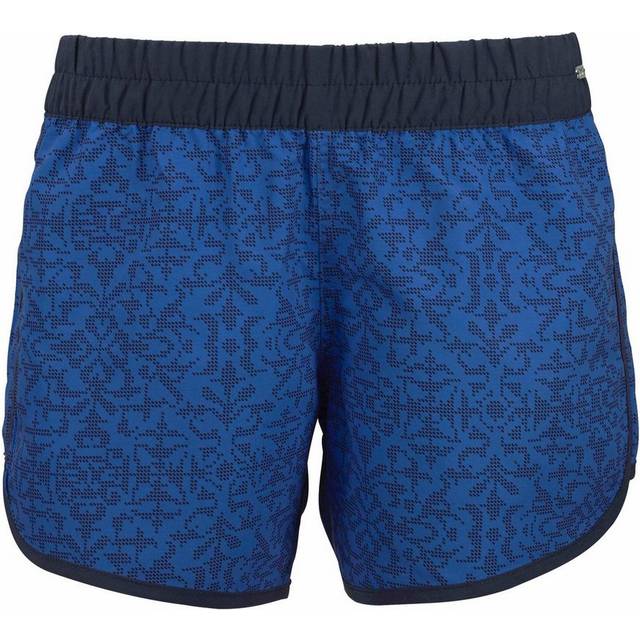 Venice Beach Print Swim Shorts - Blue