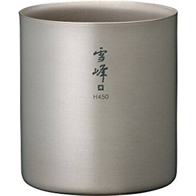 Snow Peak Titanium Double Wall Stacking Mug H450