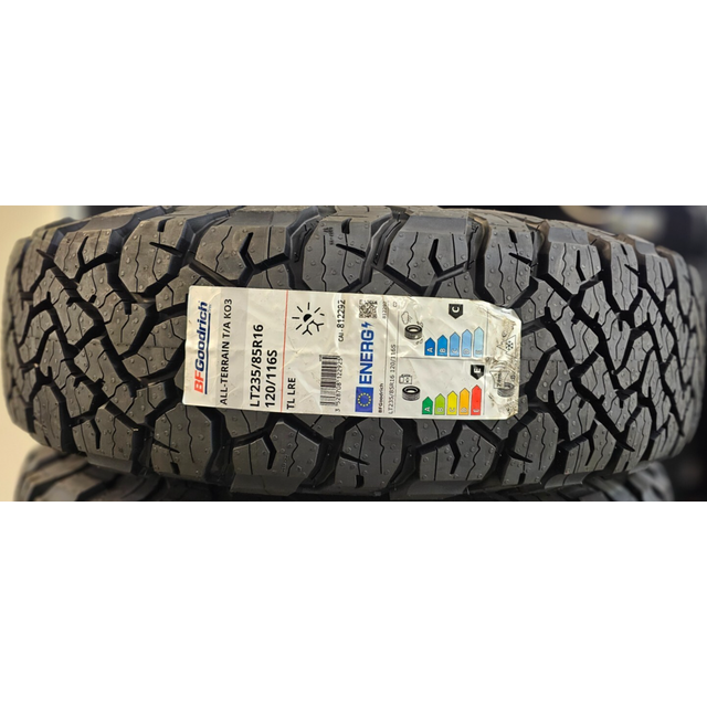 Bf goodrich ko3 235/85 r16 120/116s 4x4 t/a all terrain rwl 235 85 16 2358516