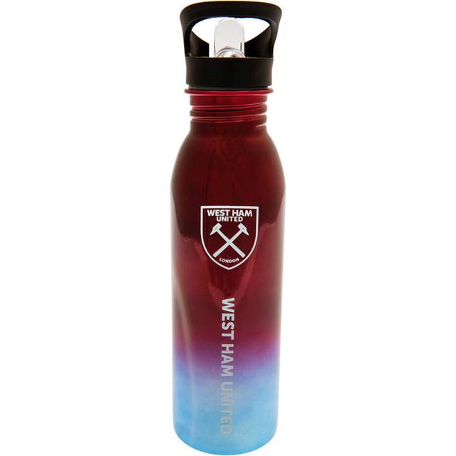 West Ham United Fc Uv Metallic Drinks Bottle
