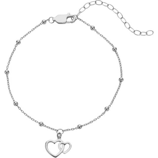 Hot Diamonds Silver Whisper Sterling Silver Mother & Daughter Bracelet