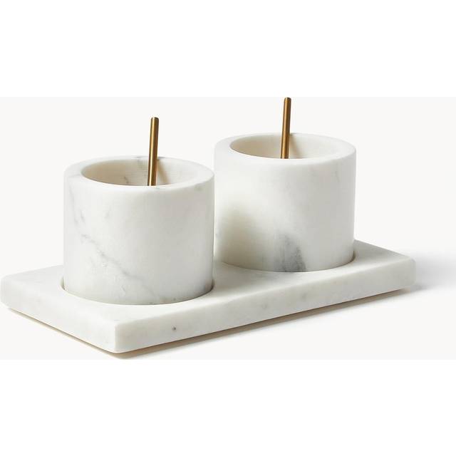 Serveringsset i Marmor Agata, 5 delar