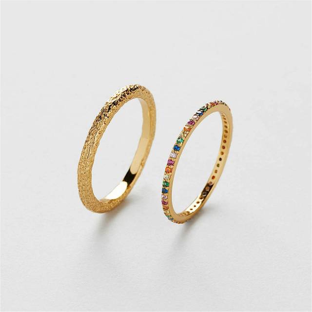 Rainbow Stacking Ringar
