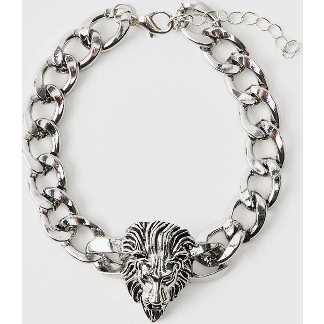 Lion Hardware Silver Bracelet - Grey - One Size