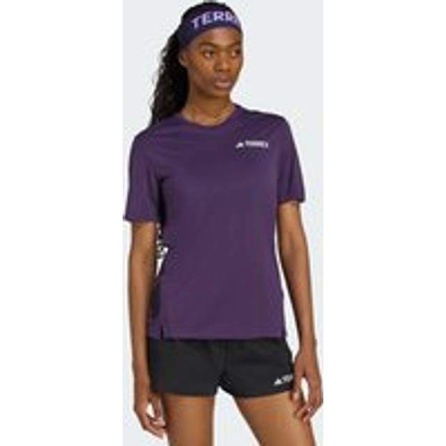 adidas Terrex Xperior Tee - T-shirt - Dam Aurora Plum XL