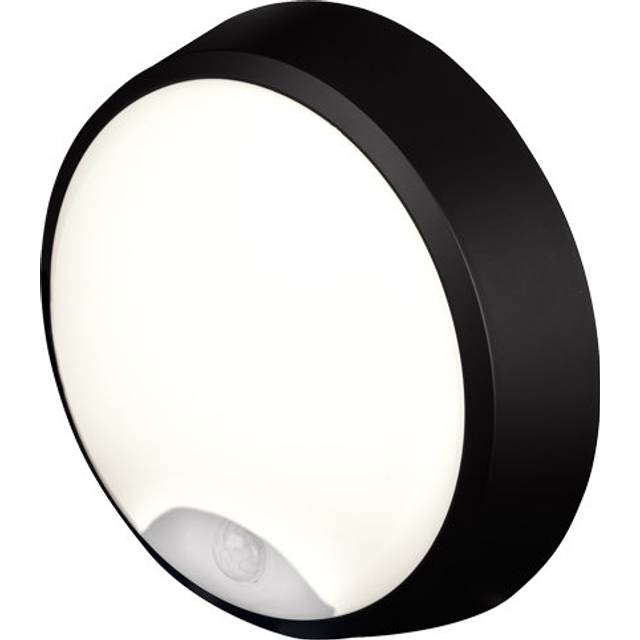 4Lite Pylus Round Bulkhead Black PIR, Black