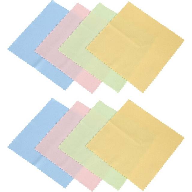 8 Microfiber Optical Cleaning Cloth Dvd Lcd Camera Lens Screen Clean Cloth Towel