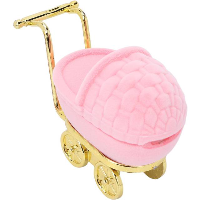 Baby Carriage Jewelry Box Personalized Jewelry Gift Organizer Earrings Necklace Packaging CasePink