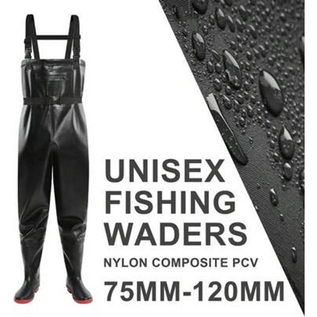SHEIN Fishing Waders Dry Suit Hunting Waterproof Chest Waders With Boots And Belt