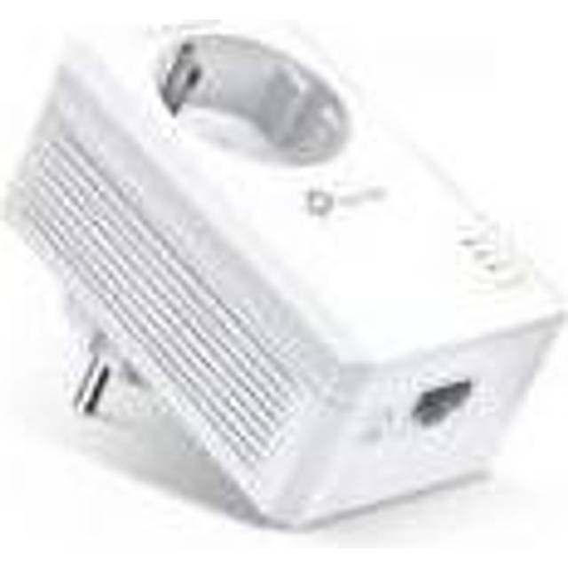 Powerline 1000Mbps with 1 Gigabit Port and Integrated Socket - Ideal for Enjoy Multi-TV Service at Home, Compatible with All Boxes, TL-PA7017P (FR)