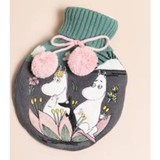 Official moomin lotus hot water bottle