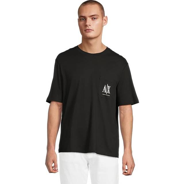 Armani Exchange Pocket T Shirt Black