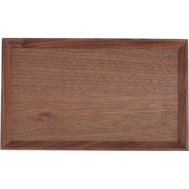 Black Walnut Tray Simple Fashion Serving Tray Serve Tea Fruit Cheese Wine Or Meals Small Rectangle