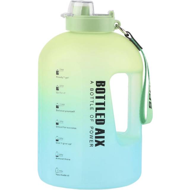 Gradient Water Bottle Plastic Portable Large Capacity Drinking Bottle for Outdoor Sports Gradient