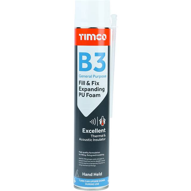 Timco expanding pu foam (b3) - hand 750ml can 1