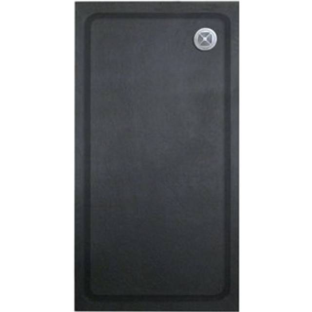 Slate effect 1600 x 800mm rectangular shower tray