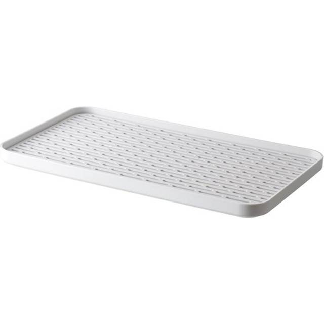 Drain Board Water Draining Drainboard Drainer Plastic Dish Holder for Kitchen Home L M(315 X 180mm / 12.4 X 7.09in)