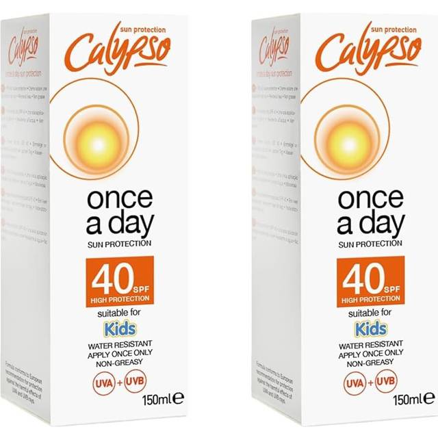 Calypso once a day sun protection lotion with spf 40 (pack of 2)