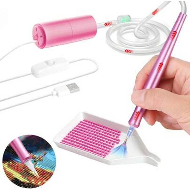 SHEIN Electric Diamond Painting Accessories Pen, Vacuum Diamond Art Set, Adult Diamond Brush Set - Epainter Diamond Pen, Diamond Art Accessories Tool, Diamo