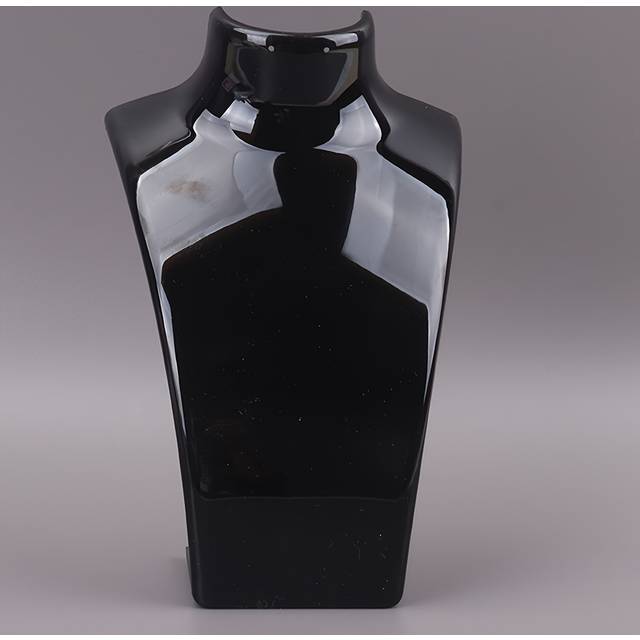 TEMU Elegant Mannequin Neck Jewelry Display Stand - Versatile For Necklaces, Bracelets & Watches - Durable Plastic, Multiple Colors