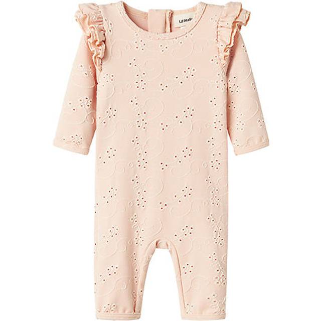 Lil Atelier Baby Girls Long Sleeve Rashsuit - Peach Whip, Peach Whip, Size 4 Years - 4 YEARS