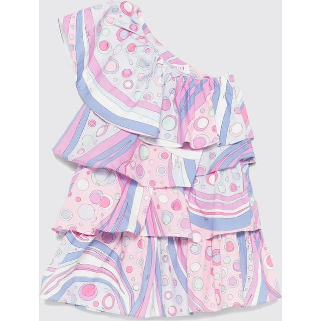 Dress PUCCI Kids color Blush Pink - 13