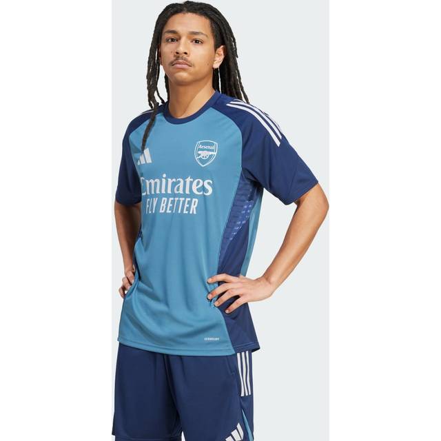 Arsenal Tränings T-Shirt Tiro 25 - Blå/Natt Indigo - adidas - ['Blå'] (X-Large)