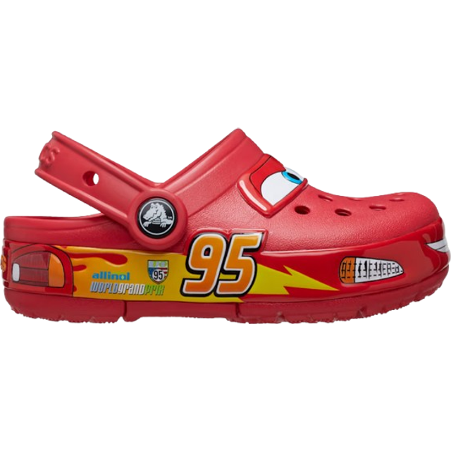 Crocs | Kids | Disney and Pixar Cars Lightning McQueen | Clogs | Red | C13