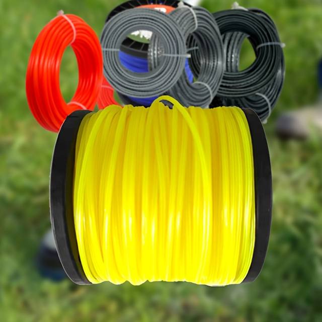 TEMU Heavy-duty 100m Trimmer Line - Durable Grass Trimming Line For High- Lawn Mowers - Replacement Trimmer Line For Performance