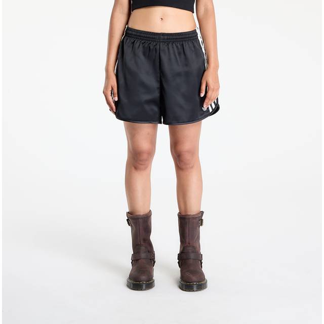 Shorts adidas Originals Satin Shorts Ruffle 3-Stripes Black S
