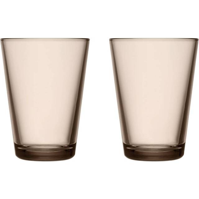 Iittala Kartio dricksglas 40 cl 2-pack Linne