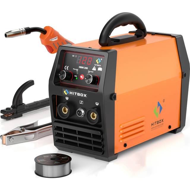 TEMU Hitbox 3-in-1 Mig Welder Flux Core Wire, 110v/220v Mma/tig/mig Welding Machine