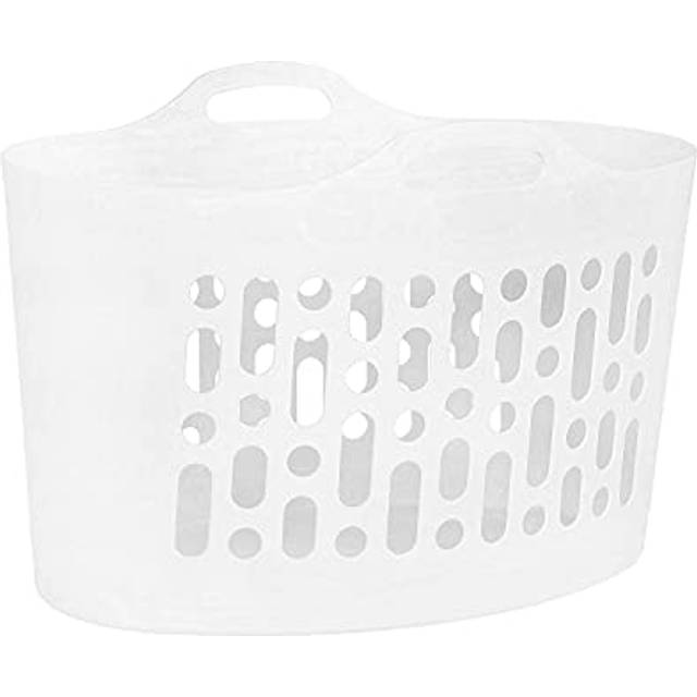 Wham White Flexi-Store Laundry Basket 50 Litre