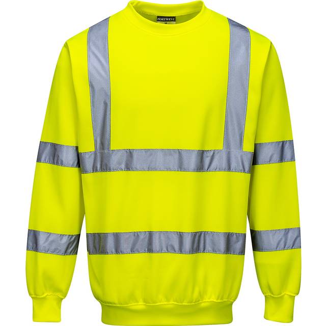 Portwest Hi-Vis Sweatshirt - Yellow - XL