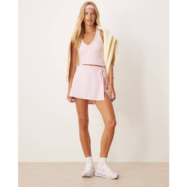 Womens We Are Tala Dayflex Tie Side Stretch-Woven Skort