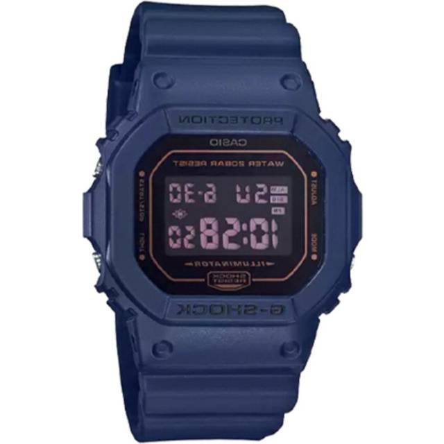 CASIO G-Shock Square 'Blue' DW-5600BBM-2 - Free