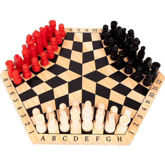 #winning 3 Player Chess - White - 2.00 x 27 x 31.00cm