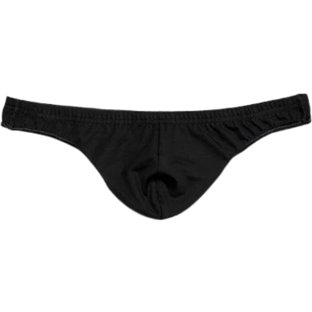 Hom Men's Freddy G-String, Black - Size: SMALL