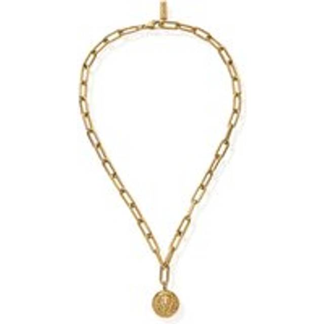 ChloBo Gold Medium Link Lion Necklace