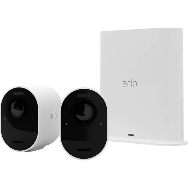 Arlo Ultra 2 spotlight camera - 2-pack Vit
