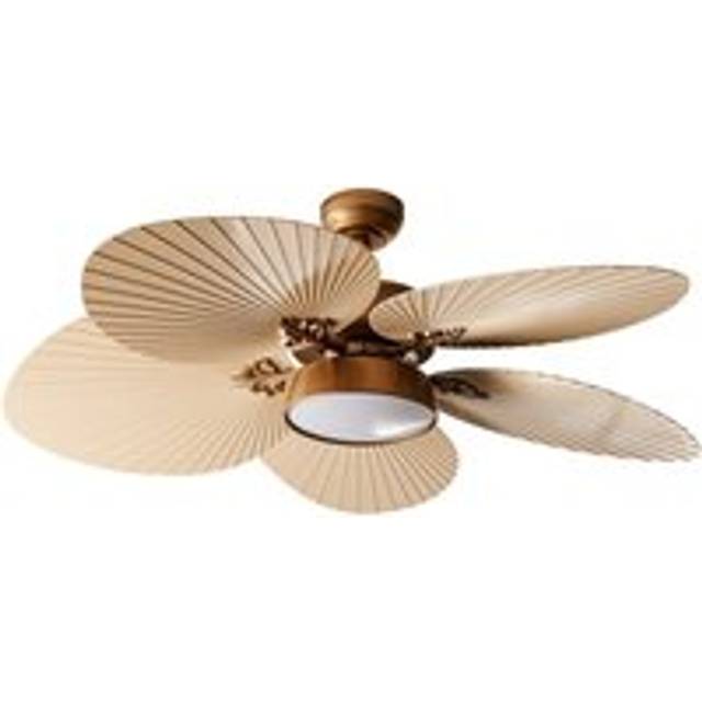 Ceiling Fan with Light BORMEJO with Remote Gold
