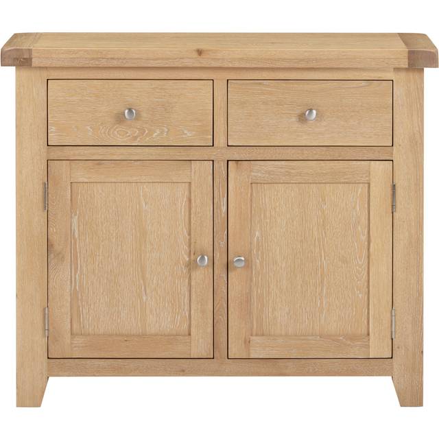 Windsor 2 Door 2 Drawer Sideboard - Brown (81.5cm H X 97cm W X 40cm D)