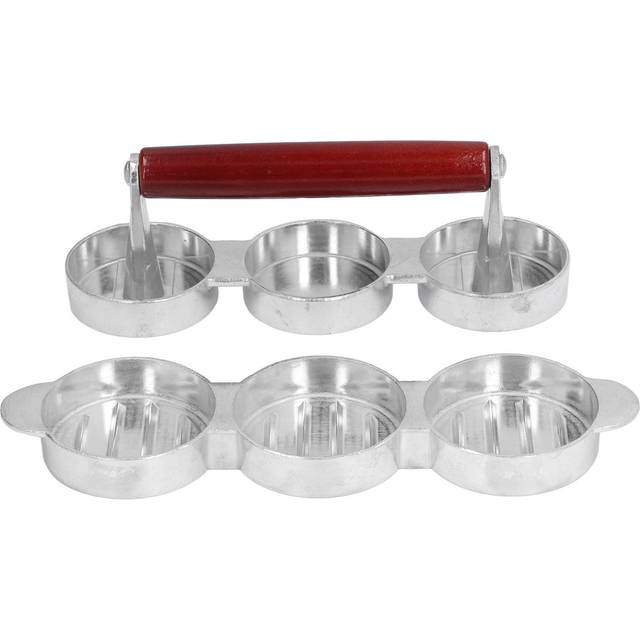 Hamburger Press Patty Mold Mini Burger Press Maker for Outdoor Picnic Camping Barbecue L(for 6.5-9kg)