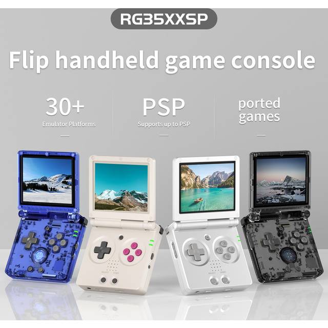 NY ANBERNIC RG35XXSP 64GB silver