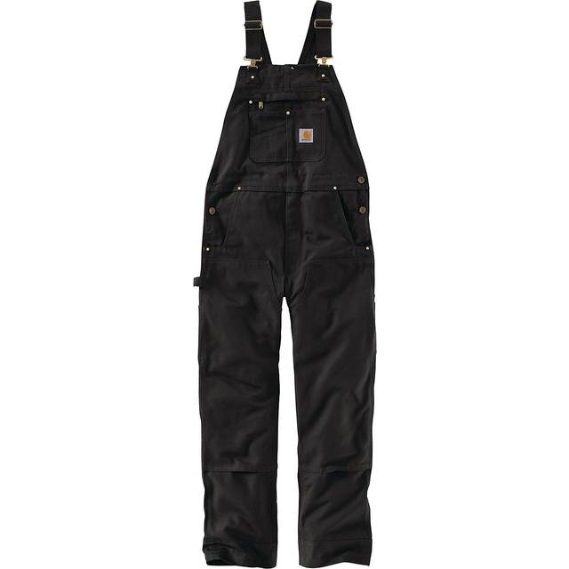 Carhartt Bib, dungarees , color: Black , size: W30/L34