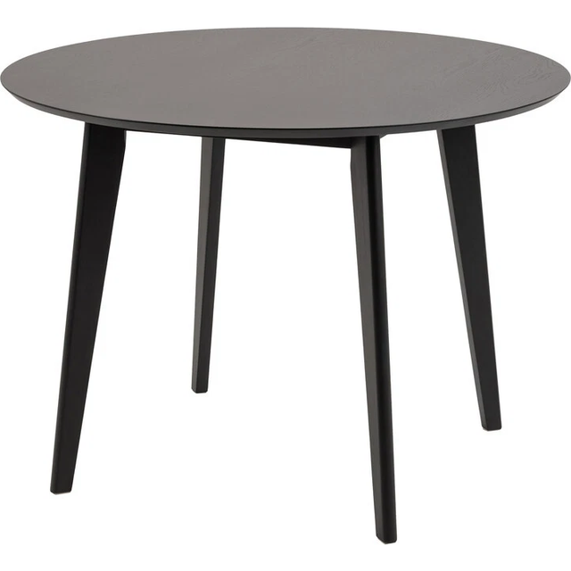 Indoor Furniture Group Furniture To Go Roxby Round Dining Table In Black 105X76Cm, Black
